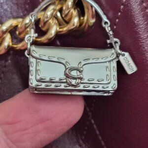Coach Small Tabby Shoe Or Bag Charm